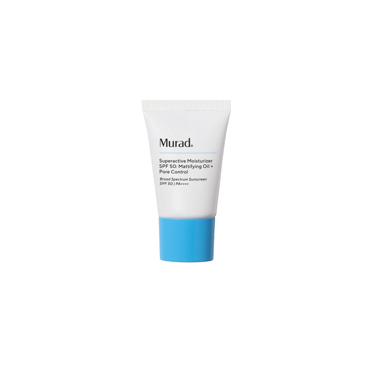 Murad Superactive SPF40 Moisturizer: Mattifying Oil+Pore Control 10ml (Deluxe Size)