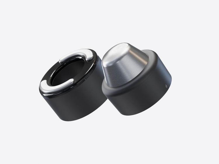 Therabody TheraFace Hot and Cold Rings Black