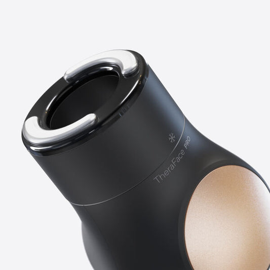 Therabody TheraFace Hot and Cold Rings Black