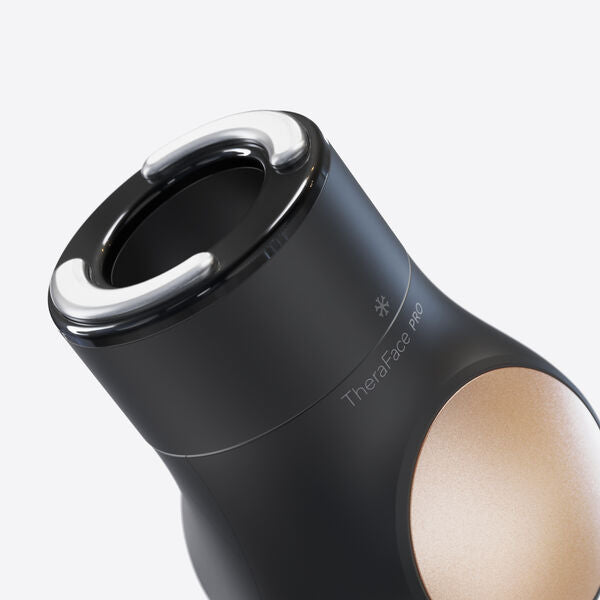 Therabody TheraFace Hot and Cold Rings Black