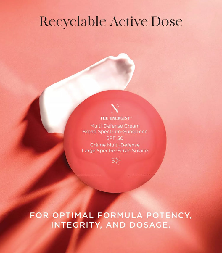 Nobble Panacea The Energist Multi-Defense Cream SPF50 Refill 60 Doses