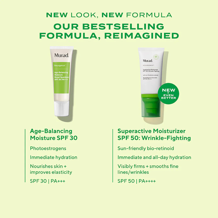Murad Superactive SPF 50 Moisturizer: Wrinkle-Fighting 50ml